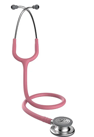 Estetoscópio 3M™ Littmann® Classic III™ 5633 Rosa Pérola com Inox Escovado - HB004407969