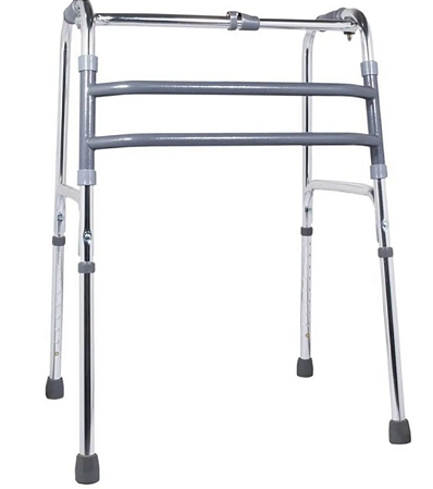 Andador Articulado Aluminio Dobravel Prata Mercur Unidade