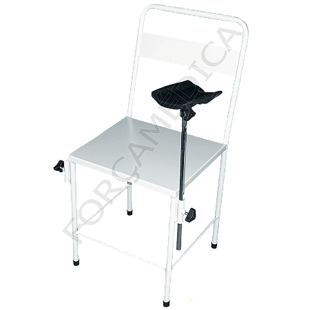 Cadeira para Coleta Esmaltada com 01 Braçadeira FM 0197 Força Médica
