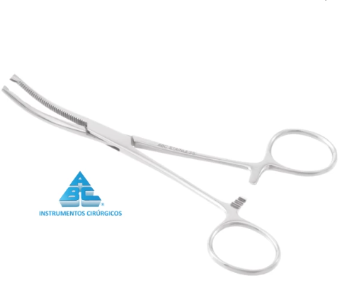Pinça Kocher Curva 14cm 236 - ABC UND