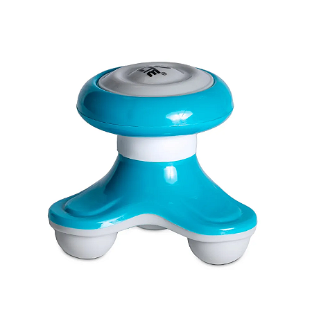 Mini Massageador Corporal A Pilha Azul T150 - Acte Sports