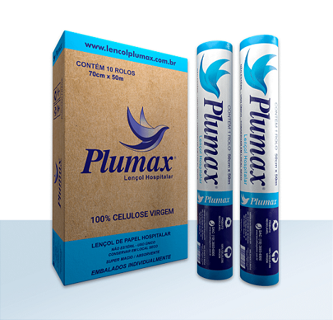 Lençol Descartável 50x50 (Caixa) - Plumax