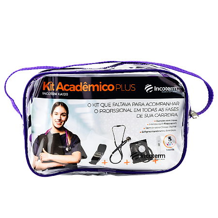 Kit Acadêmico Plus KA120 Lilás - Incoterm