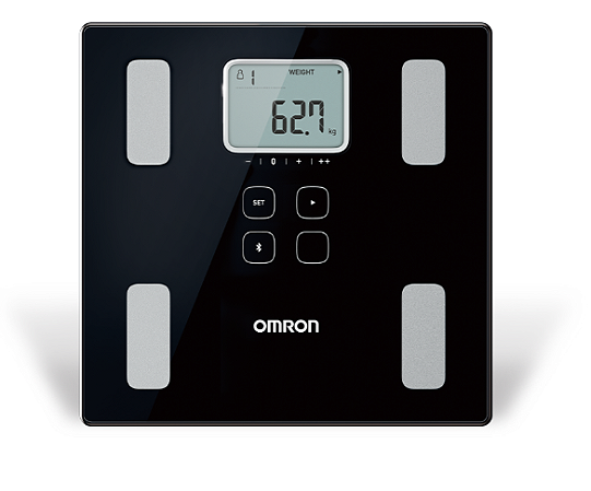 Balança Digital de Bioimpedância com Bluetooth Connect Hbf-222t - Omron