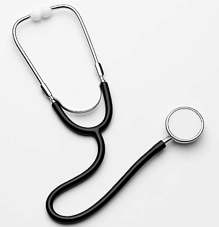 Estetoscópio de Cabeça Dupla LightWeight Preto 507973 - Tycos Welch Allyn Und.