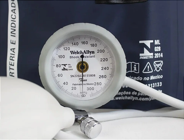 Aparelho de Pressão Durashock DS44-11BR Tycos Welch Allyn Und.