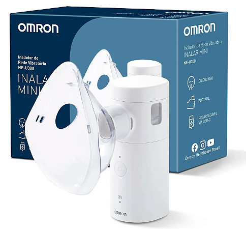 Inalador de Rede Vibratória NE -U300 Mini - Omron