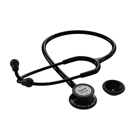 Estetoscópio Spirit MD Pro Lite II Adulto Black Edition