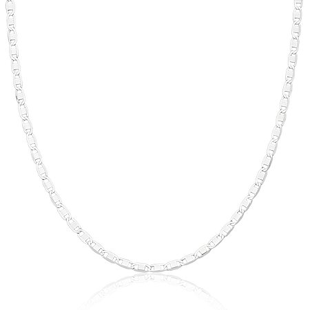 Corrente Piastrine 1.8 mm Fina 40 cm - Prata 925