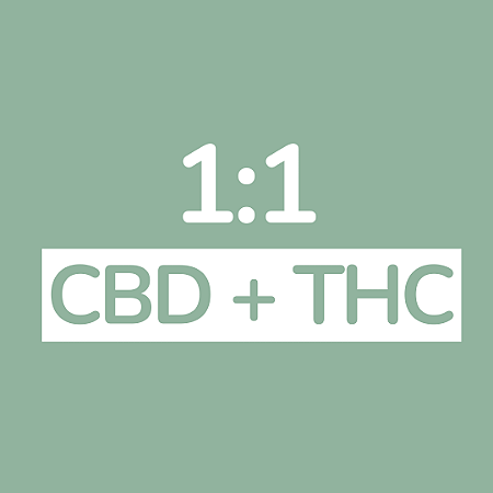 1:1 CBD + THC - 30ml