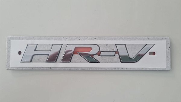 Emblema Veículo Tampa Traseira Honda HRV 2016-2019