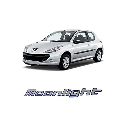 Emblema Moonlight Peugeot 206 207 307 Original Esquerdo