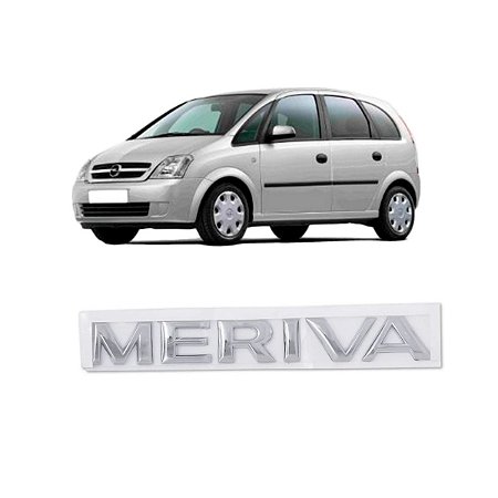 Emblema Meriva da Tampa Traseira  2003 até 2008 GM 93391762