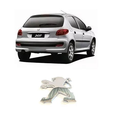 Emblema Tampa Traseira Peugeot 206 207 Original 7810J8 Novo