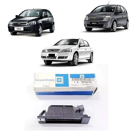 Lanterna Luz Placa Corsa, Vectra, Astra E Meriva 09164143