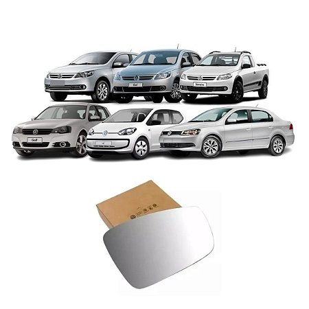 Vidro Lente Retrovisor Esquerdo Fox Gol Golf Polo Up Voyage 5Z1857521