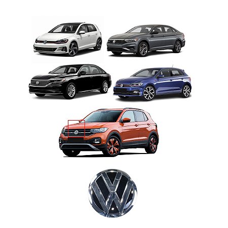 Emblema de Grade de Radiador VW 3G0853601BDPJ Original