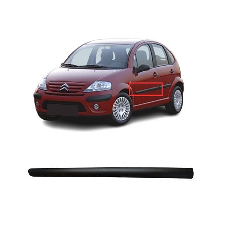Friso Porta Dianteira Esquerda Original C3 2006-2008