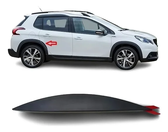 Friso Acabamento Porta Traseira Direita Peugeot 2008 Original Código 98299991XT