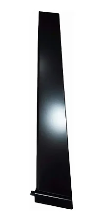 Moldura Coluna Porta Traseiro Direita Preta Honda Fit 72930tj0m01