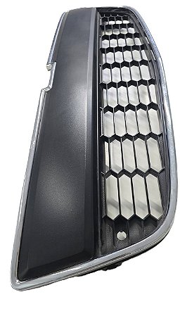 Grade Dianteiro Inferior Para-choque Diant Sonic 12/14 Com Friso Cromado 95415506