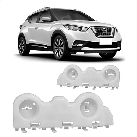 Suporte Guia Parachoque Diant Direito Nissan Kicks Novo Original 622245rb0a