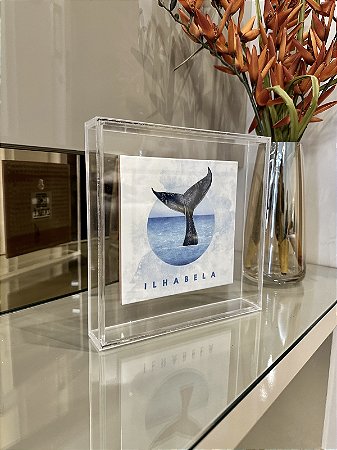 Moldura Caixa em Acrílico Transparente para Mesa ou Parede – Expositor de Arte, Fotos e Objetos Decorativos