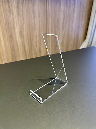 Suporte de Mesa em Acrílico para Disco de Vinil LP – Expositor para Capa em Pé e Decoração de Ambiente