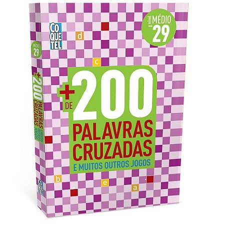 MAIS DE 200 PALAVRAS CRUZADAS - NIVEL MEDIO - LIVRO 29 - COQUETEL