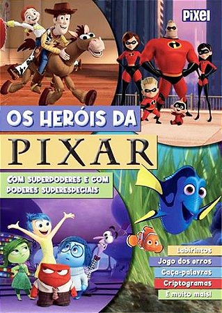 HEROIS DA PIXAR, OS - LIVRAO - PIXEL