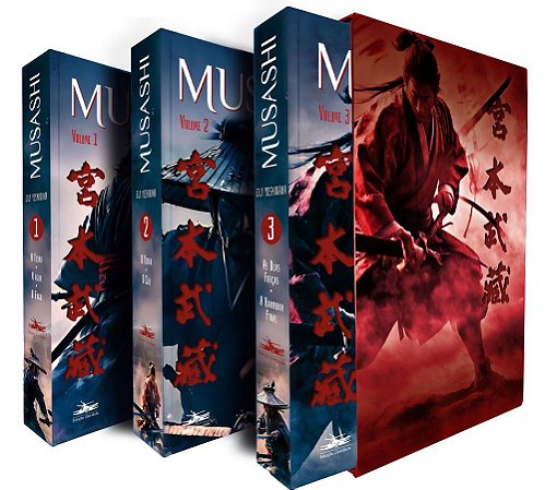 MUSASHI - BOX 3 VOLUMES - ESTACAO LIBERDADE