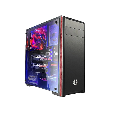 Gabinete Gamer Bitfenix Nova Tg Mid Tower Vidro Lateral Temperado