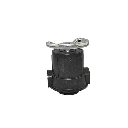 Válvula Manual Abrand. F64 A (61104) Runxin 4 M³/H; Topo/Frontal; In/Out 1";B-2,5"; Tubo-3/4";Dreno-1/2";Sal.3/8"