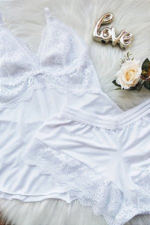 Baby Doll com Renda