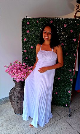 VESTIDO BRANCO LONGO