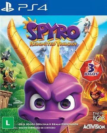 Spyro Reignited Trilogy PS4 MÍDIA DIGITAL