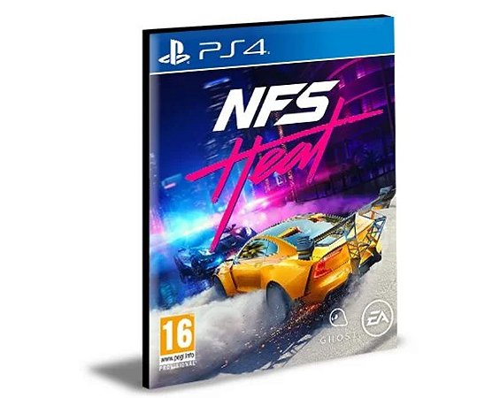 Need for Speed Heat PS4 Mídia Digital