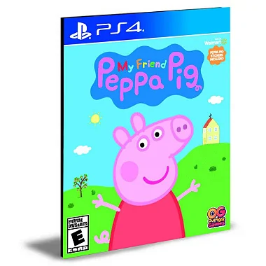 Minha Amiga Peppa Pig Ps4 Mídia Digital