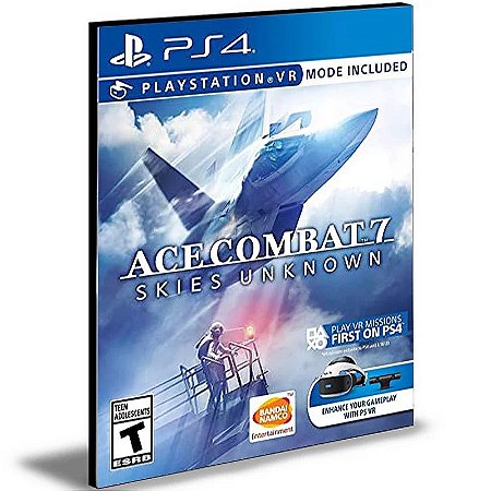 Ace Combat 7 Skies Unknown Ps4 e Ps5 Português Mídia Digital