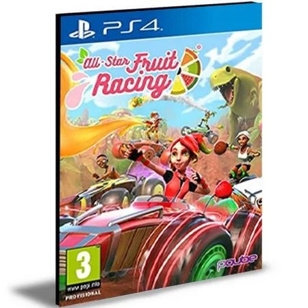 All-Star Fruit Racing Ps4 e PS5 Mídia Digital
