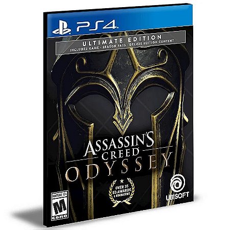 Assassin's Creed Odyssey Ultimate Edition Ps4 e Ps5 Mídia Digital