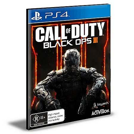 Call Of Duty Black Ops 3 Português Ps4 e Ps5 Mídia Digital