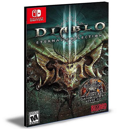 Diablo III Eternal Collection Português Nintendo Switch Mídia Digital
