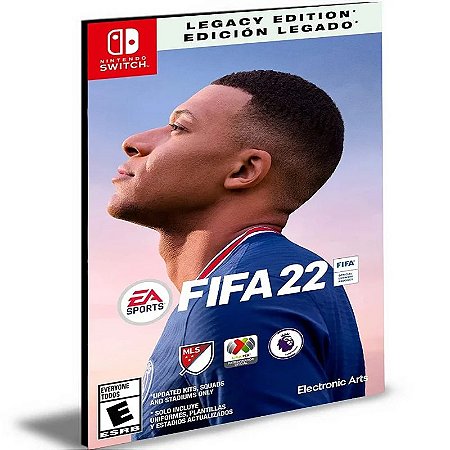 FIFA 22 Nintendo Switch Legacy Edition Mídia Digital - Rafa Gamer