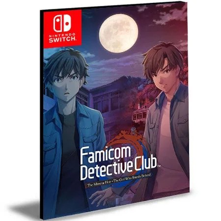 Famicom Detective Club The Girl Who Stands Behind Nintendo Switch Mídia Digital