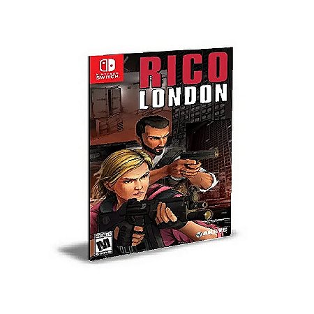 RICO London Português Nintendo Switch Mídia Digital