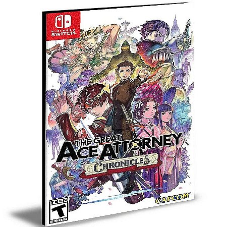 The Great Ace Attorney Chronicles Nintendo Switch Mídia Digital