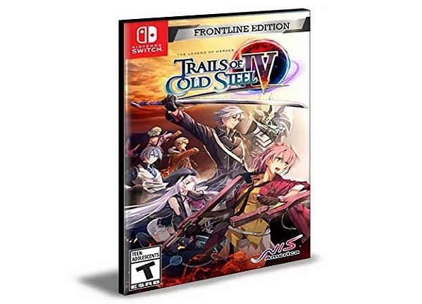 The Legend of Heroes Trails of Cold Steel IV Nintendo Switch Mídia Digital