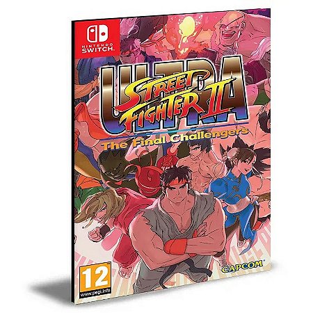 Ultra Street Fighter 2 The Final Challenge NINTENDO SWITCH Mídia Digital