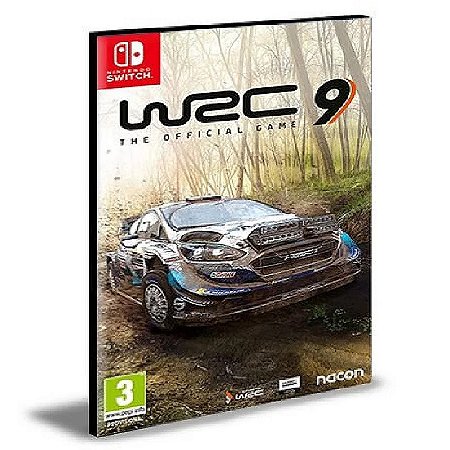 WRC 9 THE OFFICIAL GAME Português NINTENDO SWITCH Mídia Digital